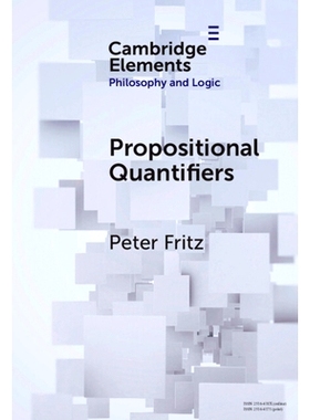 预订 Propositional Quantifiers 命题量词: 9781009532747