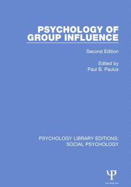 【预订】Psychology of Group Influence