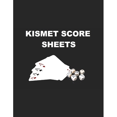 预订 Kismet Score Card: Make It Easy for Tracking Your Scores 120 pages: 9781656449375