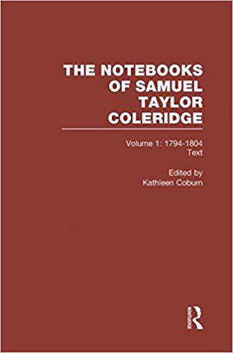 【预售】Coleridge Notebooks V1 Text