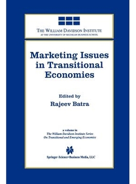 预订 Marketing Issues in Transitional Economies: 9781461372752
