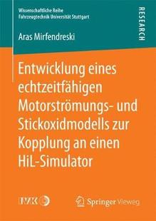 zur Entwicklung und 预订 Kopplung HiL echtzeitfähigen einen eines Simulator Motorströmungs Stickoxidmodells