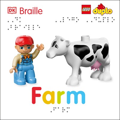 预订 DK 盲文:乐高得宝:农场 DK 盲文书籍 动物百科 海洋生物 英文版 DK Braille: LEGO DUPLO: Farm:9781465468550
