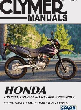 [预订]Honda CRF230F 2003-2013, CRF230L & CRF230M 2008-2009 9781599696805