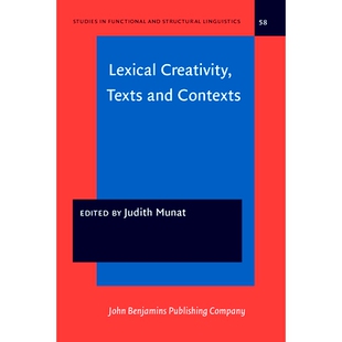 Lexical Text 预订 Creativity 9789027215673 and Contexts