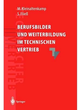 预订 Berufsbilder und Weiterbildungsbedarf im Technischen Vertrieb: 9783540589983