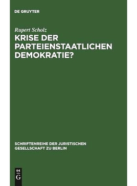 预订 Krise der parteienstaatlichen Demokratie?: “Grüne” und “Alternative” im Parlament. Vortrag, gehalten vor der B