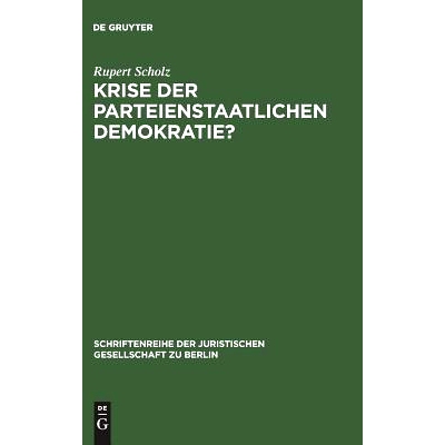 预订 Krise der parteienstaatlichen Demokratie?: “Grüne” und “Alternative” im Parlament. Vortrag, gehalten vor der B