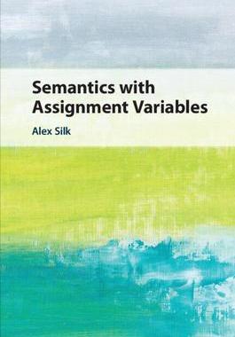 [预订]Semantics with Assignment Variables 9781108799126
