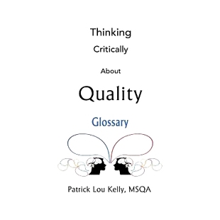 Thinking About 预订 Critically 9781721557271 Quality Glossary