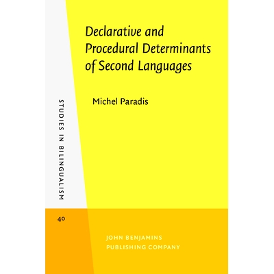 预订 Declarative and Procedural Determinants of Second Languages: 9789027241771