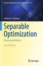 【预订】Separable Optimization 9783030784034