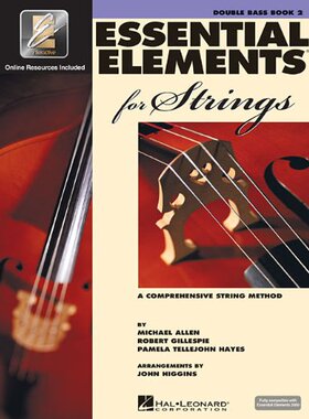 【预订】Essential Elements for Strings - Book 2 with Eei: Double Bass