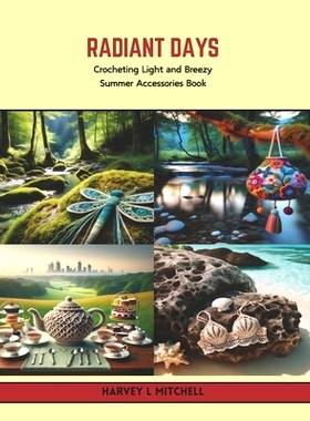 预订 Radiant Days: Crocheting Light and Breezy Summer Accessories Book: 9798320734422