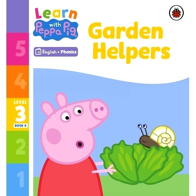 预订 Learn with Peppa Phonics Level 3 Book 8 - Garden Helpers (Phonics Reader): 9780241576328