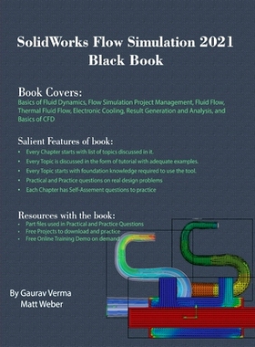 预订 SolidWorks Flow Simulation 2021 Black Book: 9781774590072