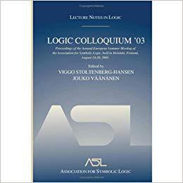 【预售】Logic Colloquium ’03