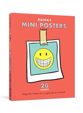 预订 Raina’s Mini Posters: 20 Prints to Decorate Your Space at Home and at School: 9780593135631