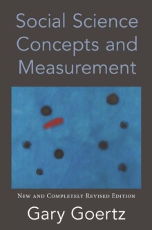 Social Science Concepts and Measurement: New and Completely Revised  9780691205489