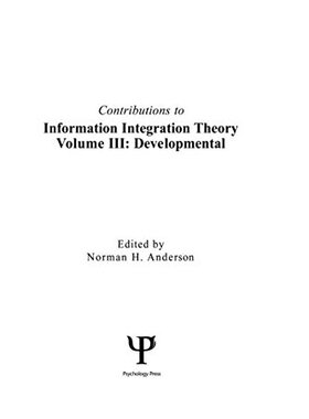 【预订】Contributions To Information Integration Theory