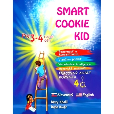 预订 Smart Cookie Kid pre 3-4 ročné deti Pozornosť a koncentrácia Vizuálna pamäť Viacnásobné inteli