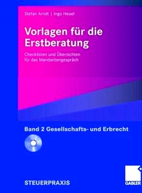 预订 Vorlagen für die Erstberatung - Gesellschafts- und Erbrecht: Checklisten und Übersichten für das Mandantengespr