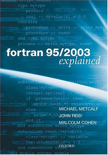 【预订】Fortran 95/2003 Explained