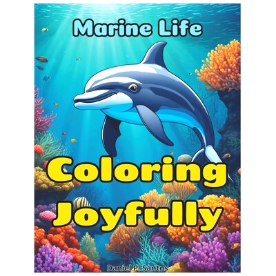 预订 Coloring Joyfully: Marine Life: 9798884698925