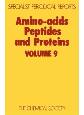 预订 Amino Acids, Peptides and Proteins: Volume 9 氨基酸、肽和蛋白质：第 9 卷: 9780851860848