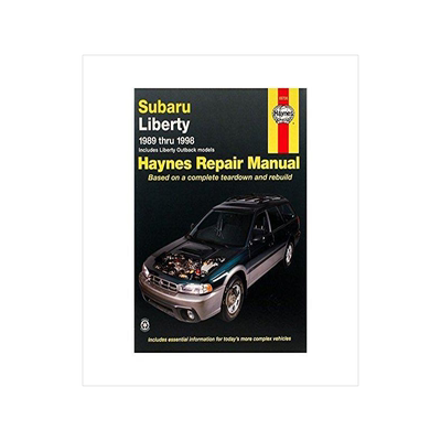 [预订]Subaru Liberty & Outback (89-98) Haynes Repair Manual 9781563923388
