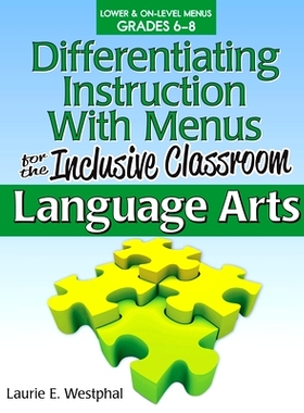 预订 Differentiating Instruction With Menus for the Inclusive Classroom: Language Arts (Grades 6-8) 全纳课堂菜单的差异化