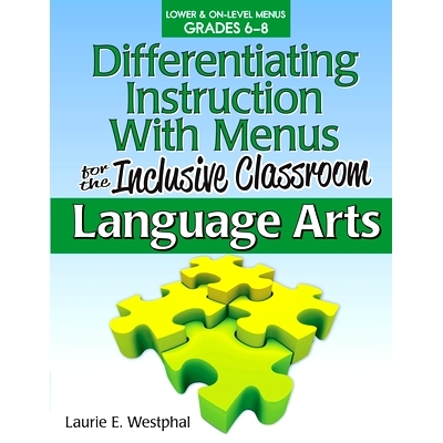 预订 Differentiating Instruction With Menus for the Inclusive Classroom: Language Arts (Grades 6-8) 全纳课堂菜单的差异化