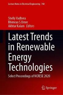 Trends 9789811611858 预订 Technologies Energy Latest Renewable