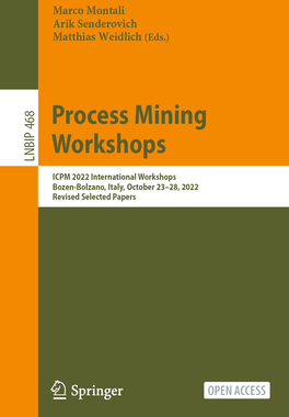 [预订]Process Mining Workshops