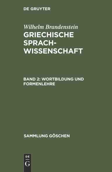 【预订】Wortbildung und Formenlehre 9783111214115