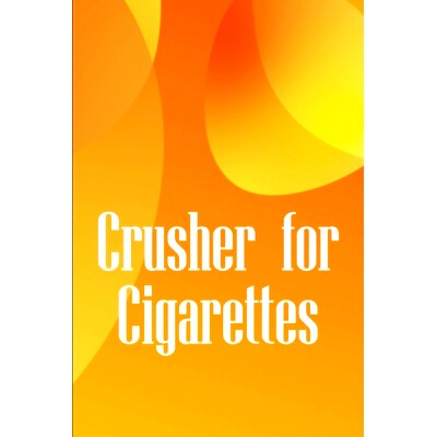 预订 Crusher for Cigarettes: Simple techniques to kick the smoking habit and revitalise your body