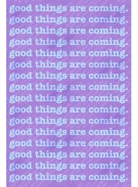 预订 Good Things Are Coming: Dated month and week format diary: 9781080158324
