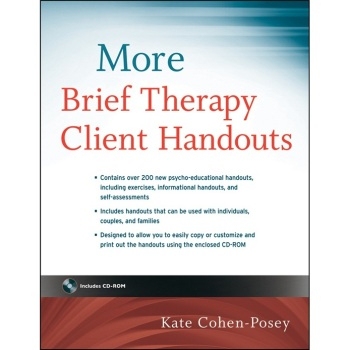 预订 More Brief Therapy Client Handouts 简短治疗用户讲义: 9780470499856