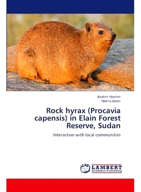 预订 Rock hyrax (Procavia capensis) in Elain Forest Reserve, Sudan 苏丹伊莱恩森林保护区的岩狸: 9786207471249
