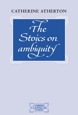 预订 The Stoics on Ambiguity