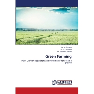 Sesame 9786202668361 Plant and Biofertilizer Regulators Farming Growth growth 预订 for Green