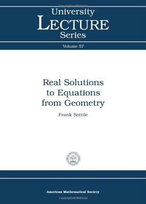 【预售】Real Solutions to Equations from Geometry