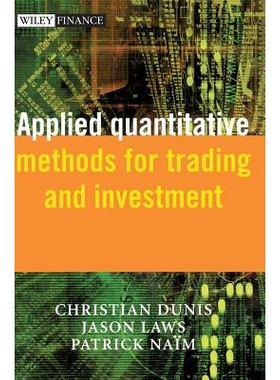 预订 Applied Quantitative Methods For Trading And Investment 贸易与投资应用定量方法（书和光盘）: 9780470848852