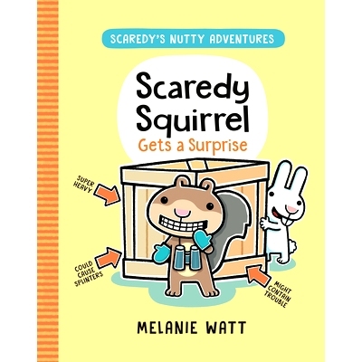 预订 Scaredy Squirrel Gets a Surprise: (A Graphic Novel): 9780593703823