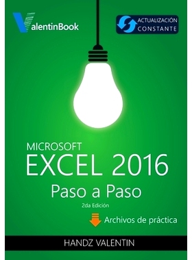预订 Excel 2016 Paso a Paso: (Actualizacion Constante): 9781534968561