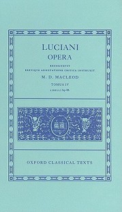 Opera Tomus LXIX Lucian Books LXXXVI 预订