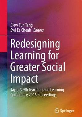 【预订】Redesigning Learning for Greater Social Impact