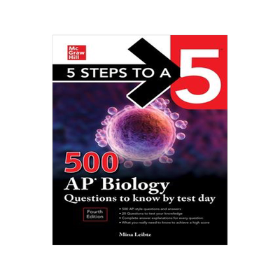 [预订]5 Steps to a 5: 500 AP Biology Questions to Know by Test Day, Fourth Edition 9781264275021