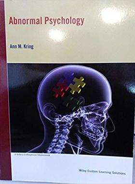 【预售】Abnormal Psychology 13E Student Valu...