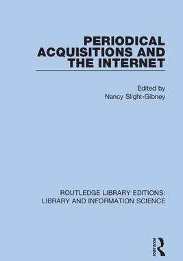 [预订]Periodical Acquisitions and the Internet 9780367369934